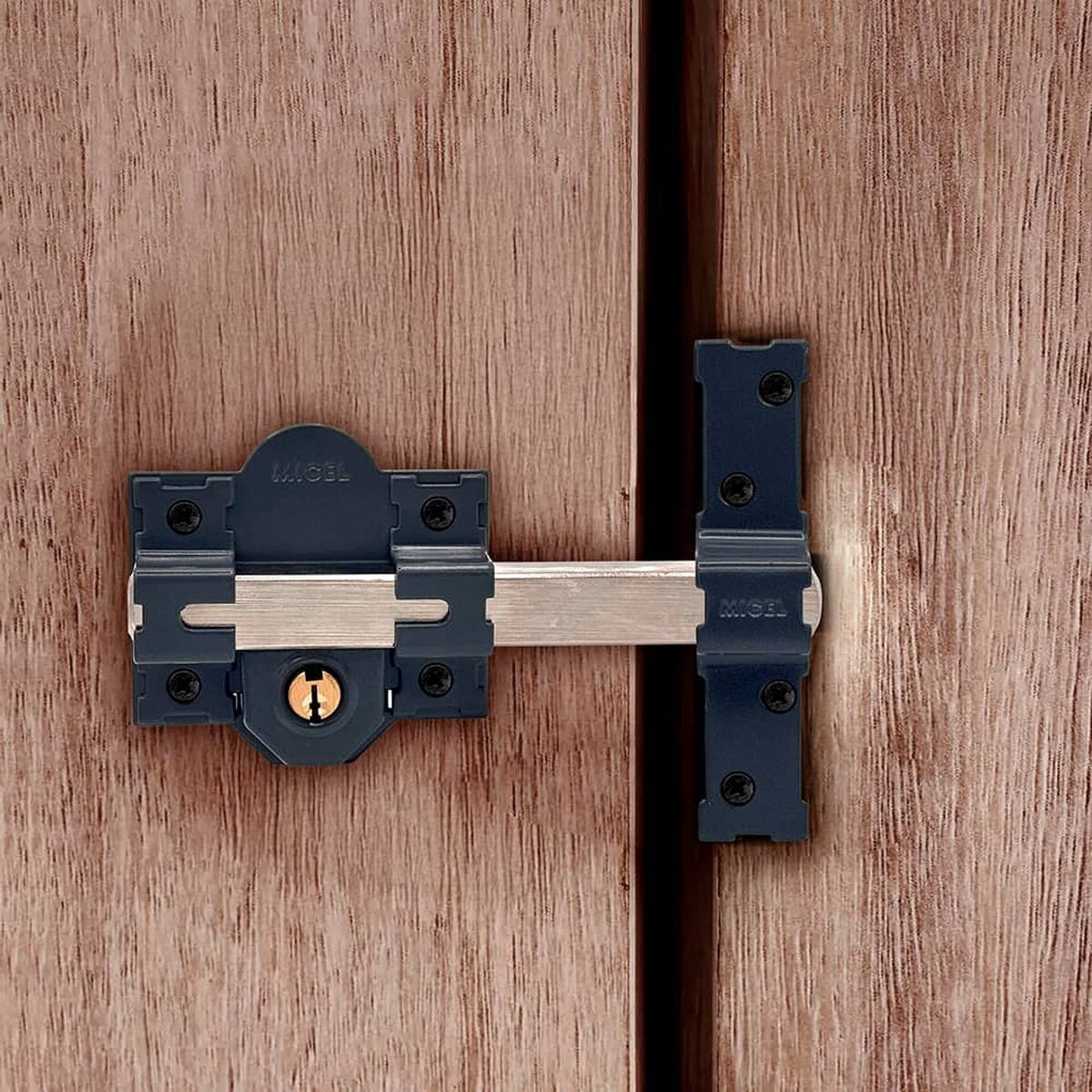 Serrure de sécurité Micel crr09 86l/50 Acier Gris 50 mm Recouvrir
