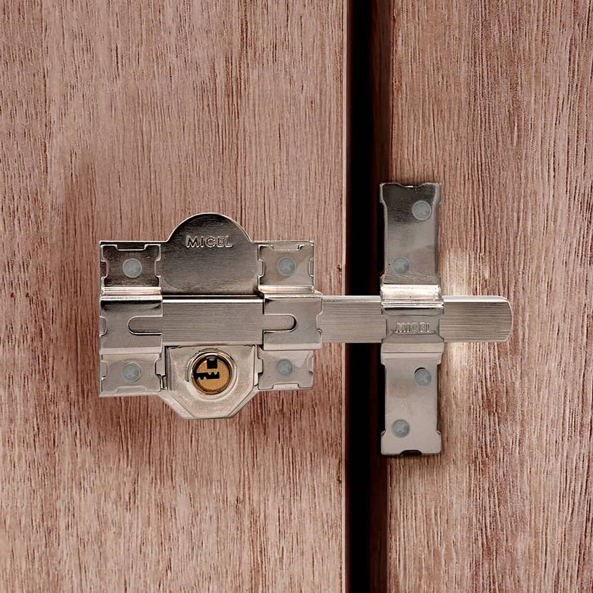 Serrure de sécurité Micel crr11 86l/50 Acier nickel 50 mm Recouvrir