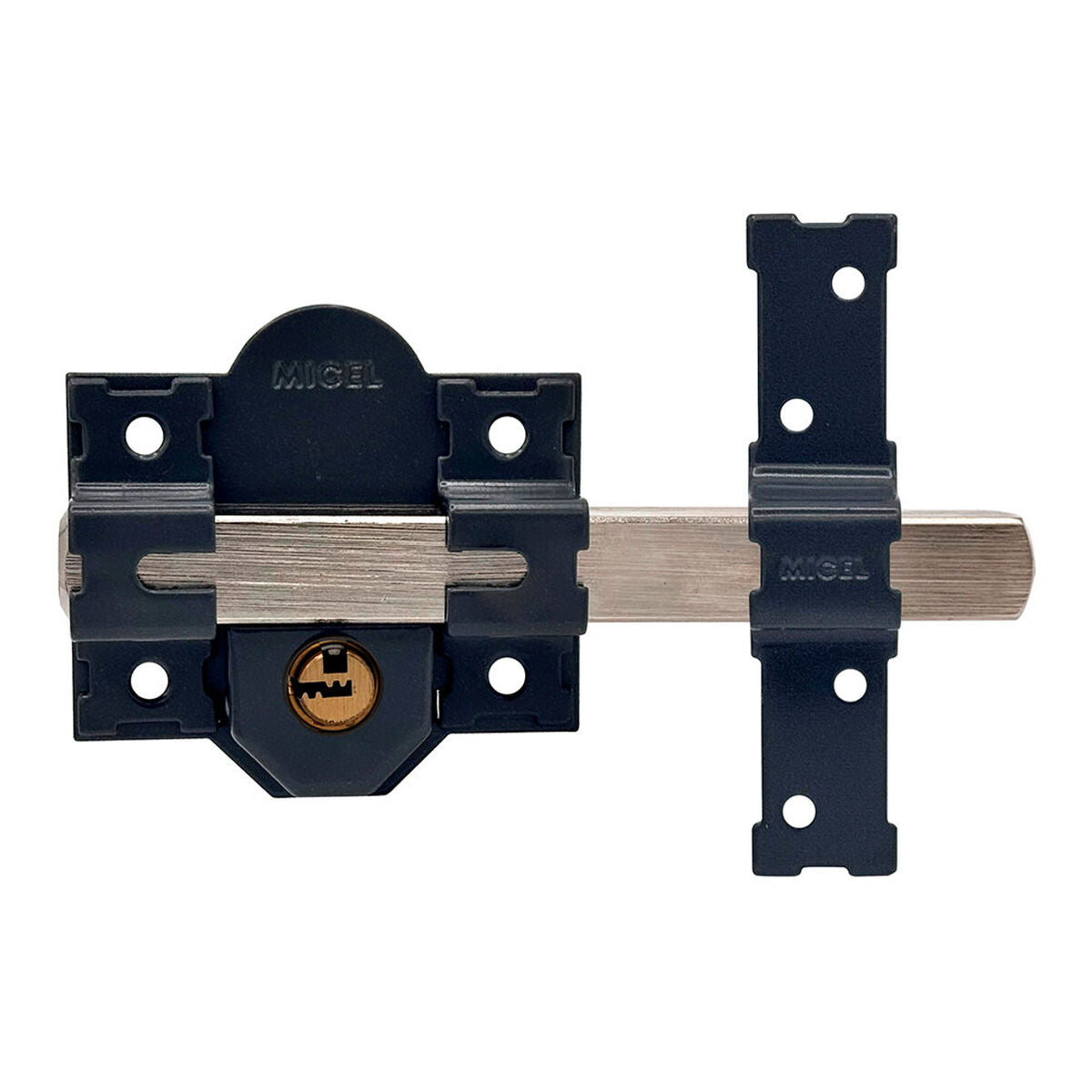 Serrure de sécurité Micel crr11 86l/50 mm Acier Gris 50 mm Recouvrir