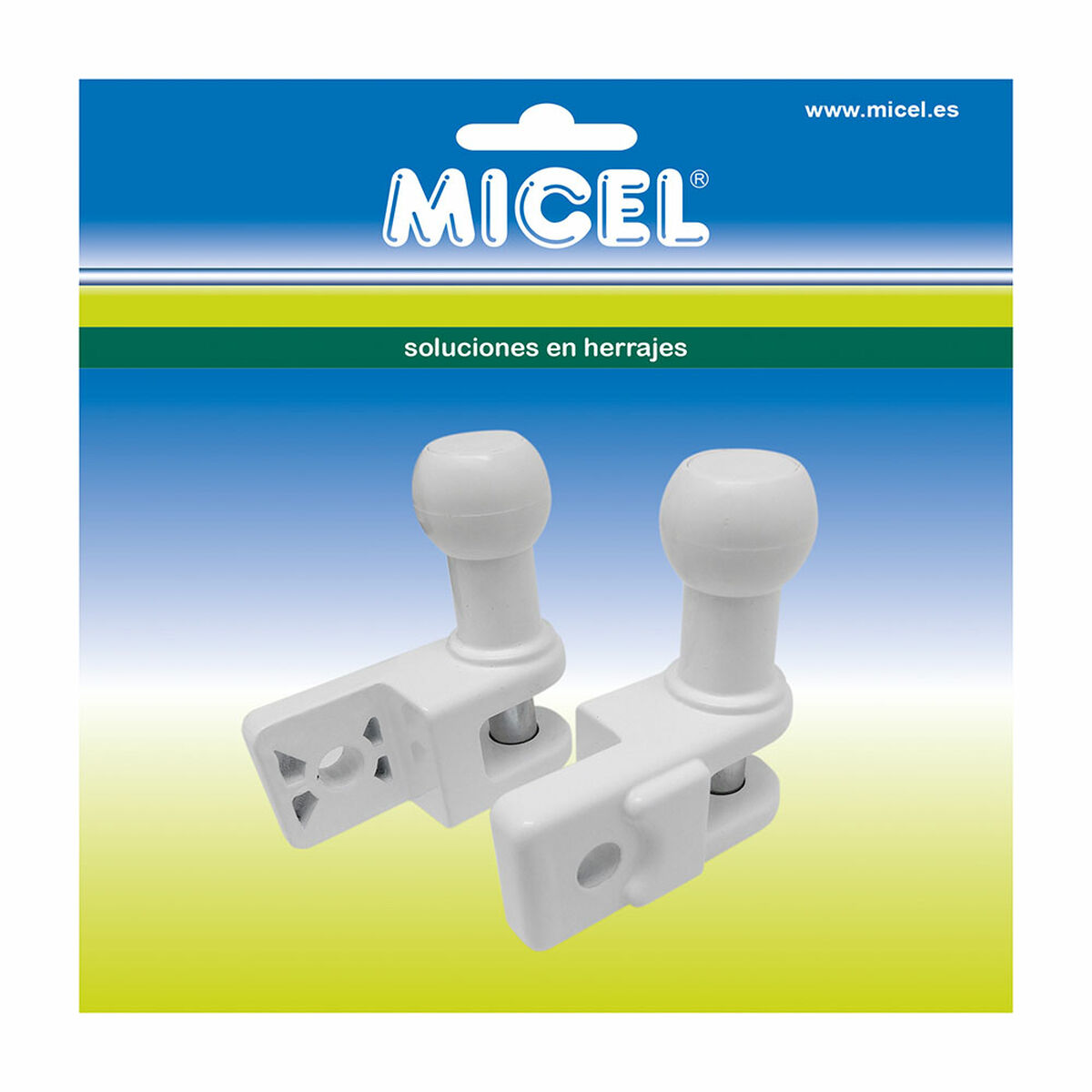 Support de store Micel TLD01 Blanc 6,9 x 3,07 x 7,32 cm Rampe