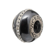 Perle de verre Femme Viceroy VMM0162-11 Noir (1 cm)