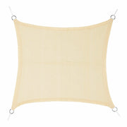 Voile d'ombrage Faura Beige 3,6 x 3,6 m Carré