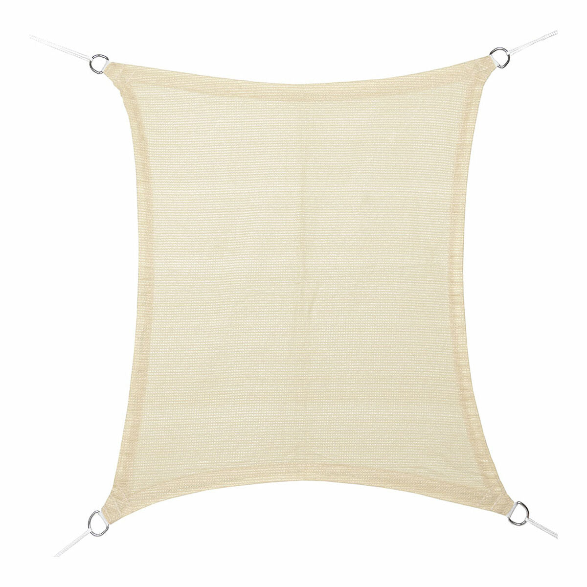 Voile d’Ombrage Rectangulaire Faura Beige 4 x 6 m Rectangulaire