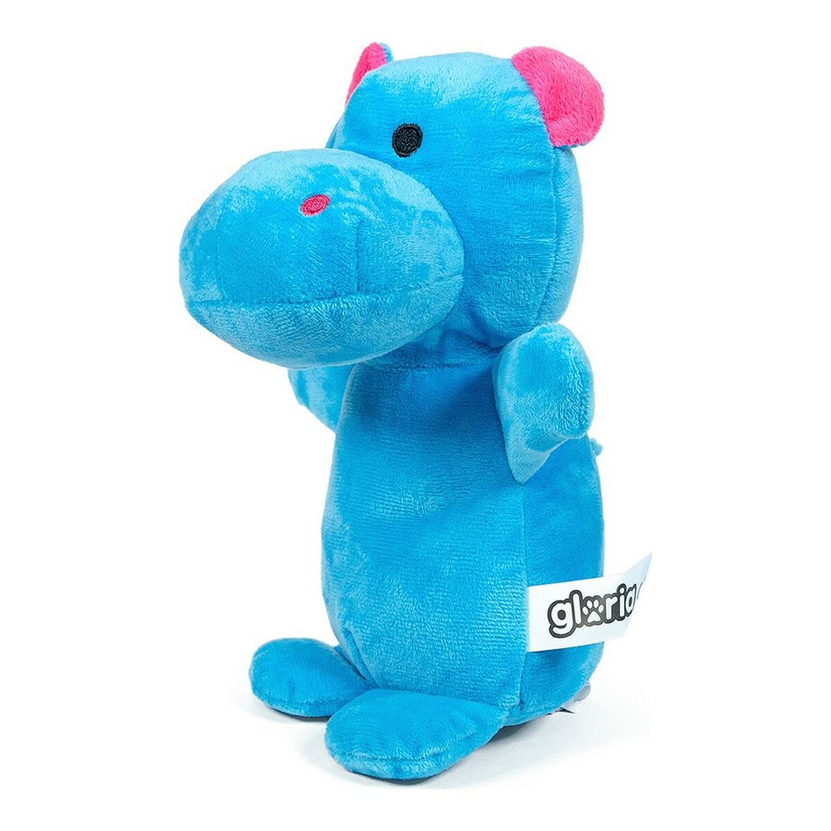 Jouet pour chien en peluche Gloria Nomana 10 cm Hippopotame