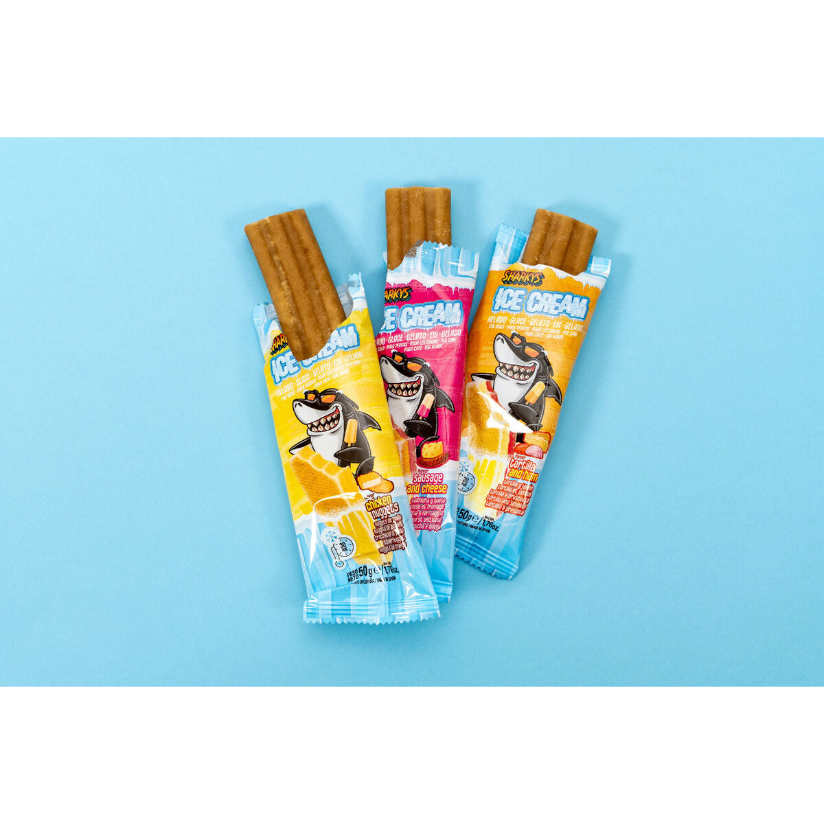 Snack pour chiens Snackys Jambon Omelettes 24 Unités