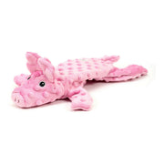 Jouet pour chien en peluche Gloria Dogmonsters Rose 100 % polyester Cochon 34 x 9 cm