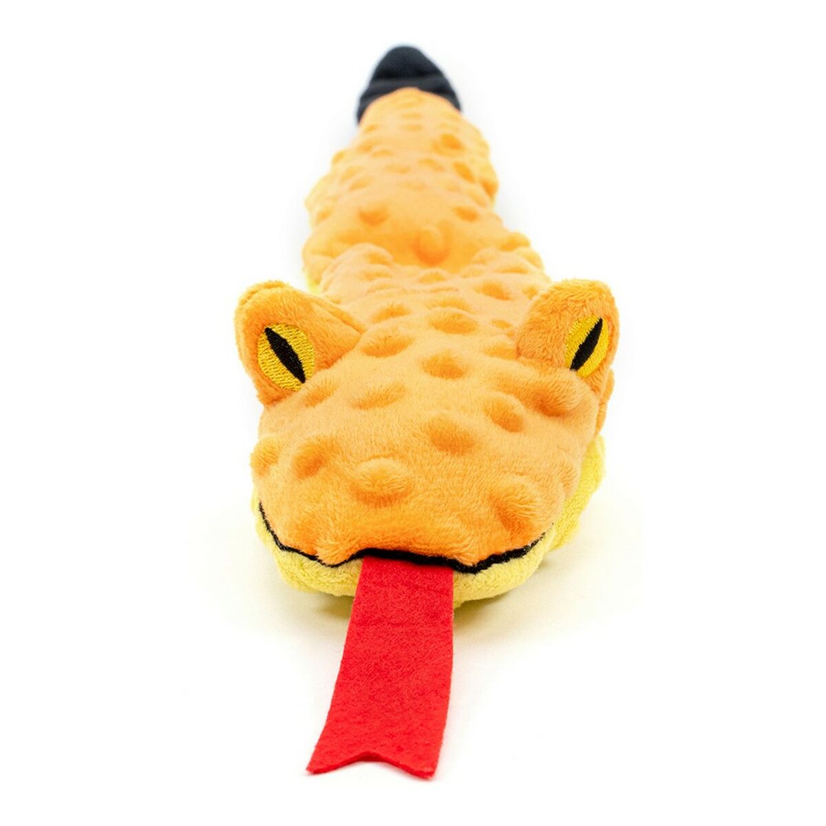 Jouet pour chien en peluche Gloria Dogmonsters Orange 100 % polyester Serpent 65 x 5 x 6 cm