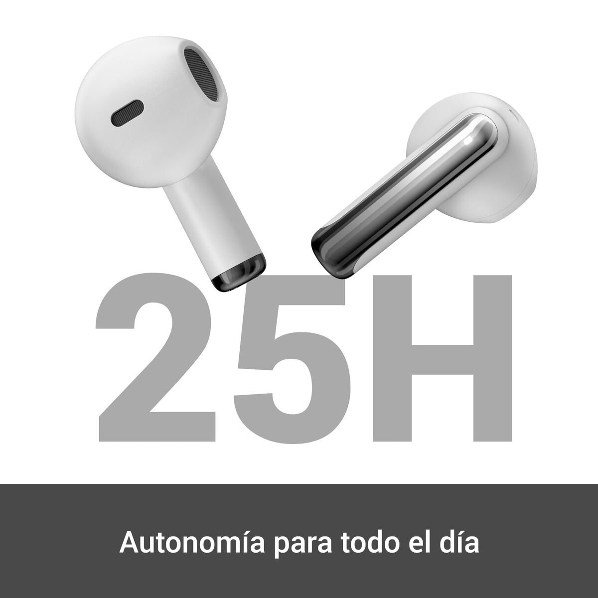 Écouteurs Sans Fil avec Étui de Charge Energy Sistem 459407 Noir