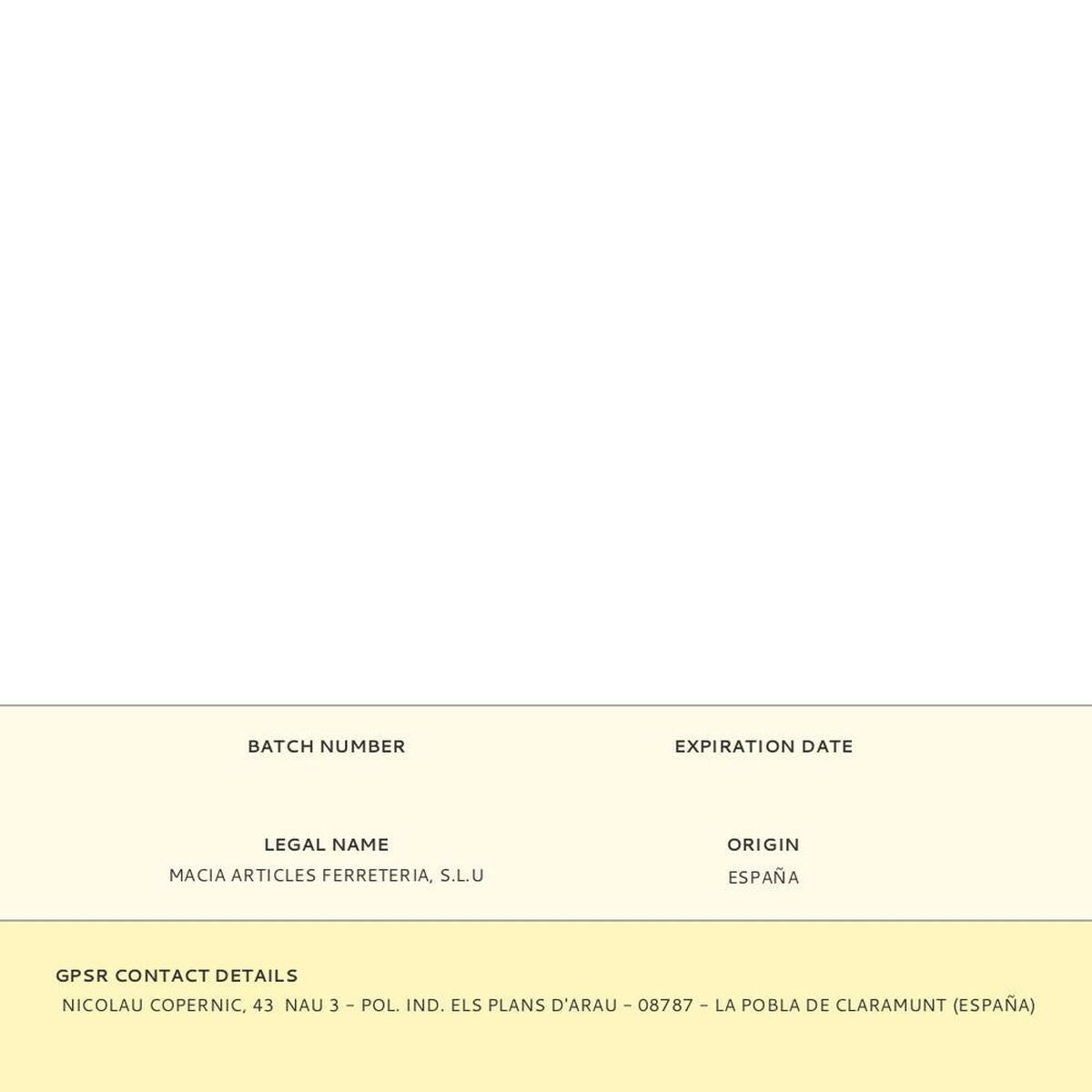 Agrafe pour suspendre les miroirs EDM 85561 (4 Unités)