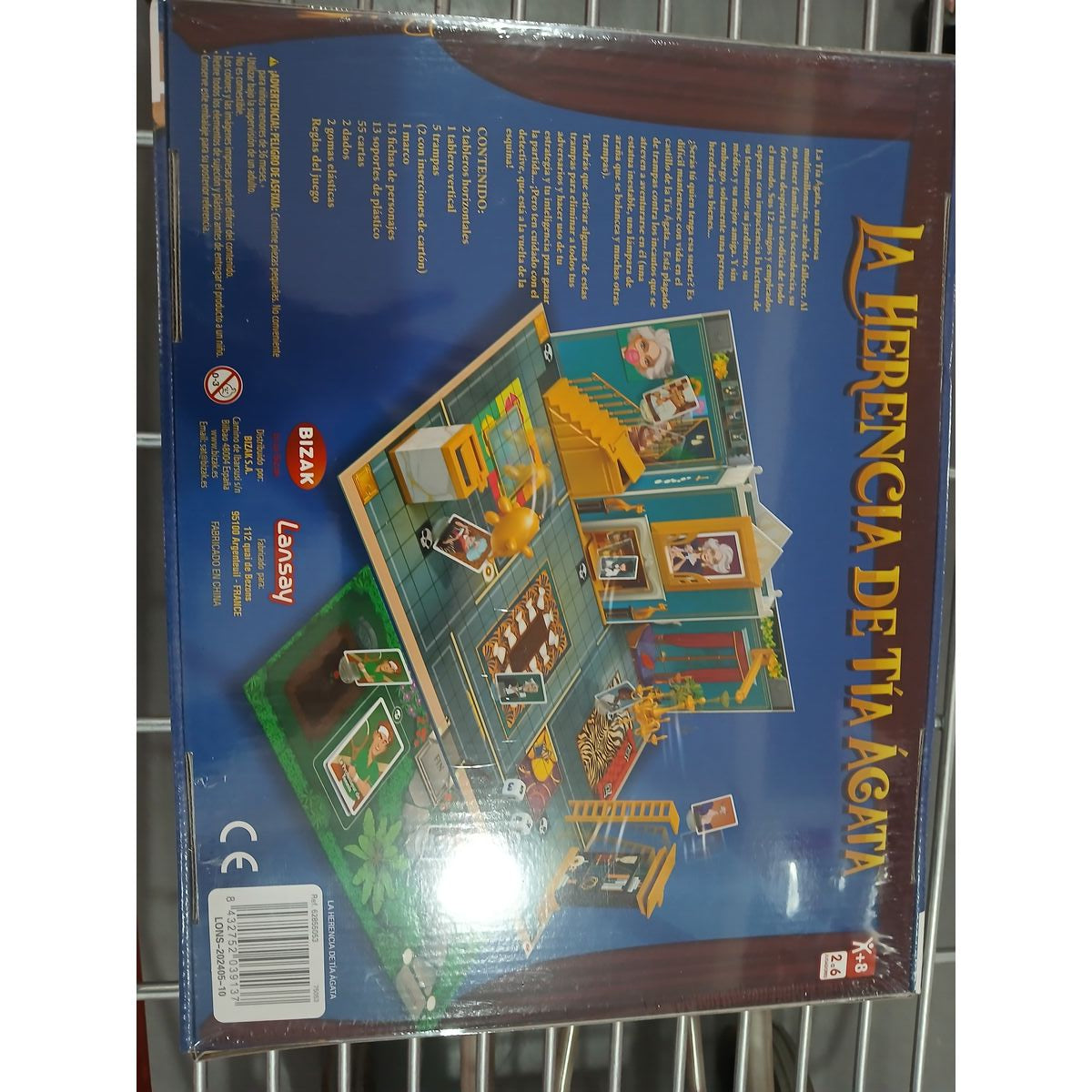 Jeu de société Bizak La Herencia de Tía Ágata (ES, EN)