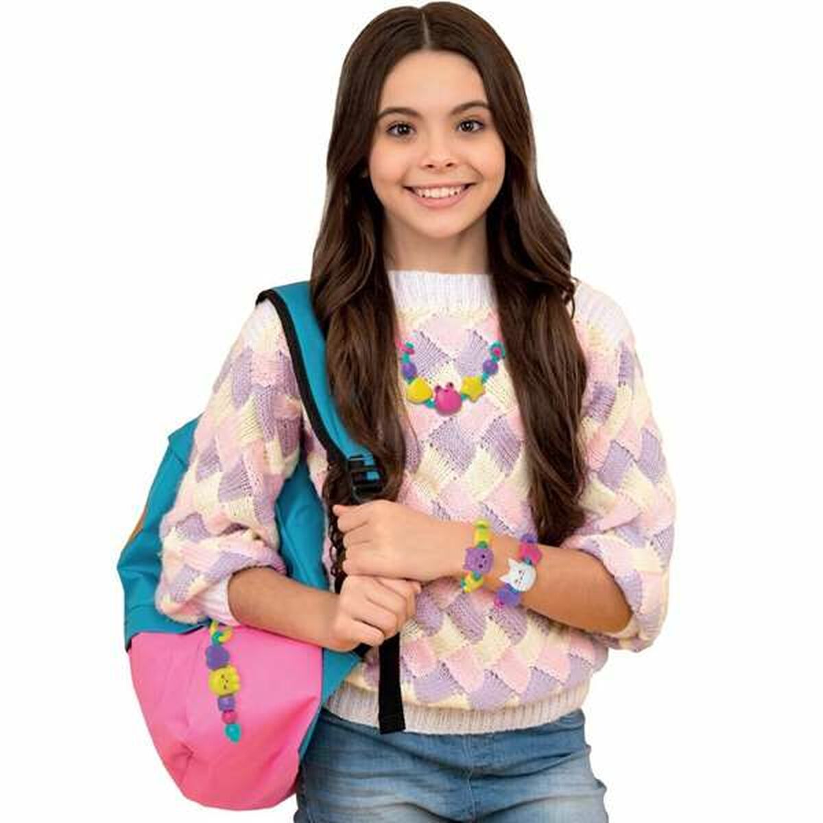 Kit de création de bracelets et colliers Bizak Super Squeeze