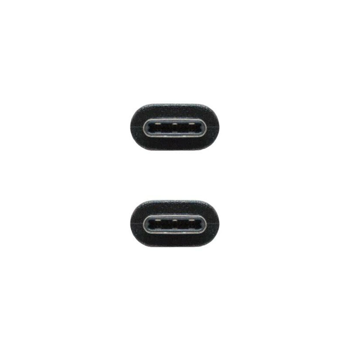 Câble USB-C NANOCABLE USB 2.0, 2m Noir 2 m