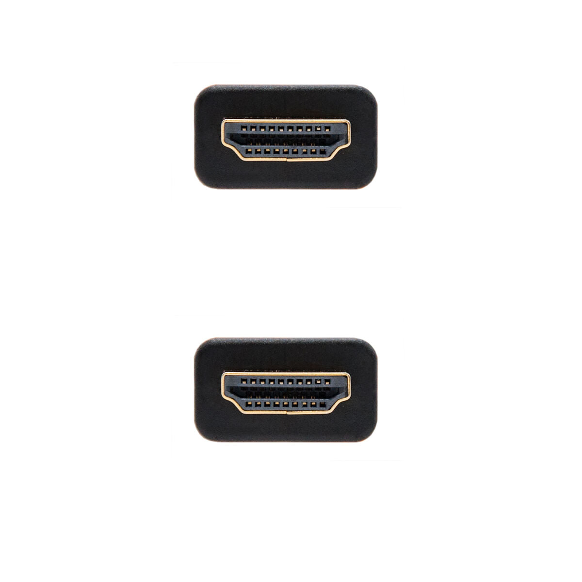 Câble HDMI NANOCABLE 10.15.3701 V2.0 Noir/Bleu 1 m 4K Ultra HD