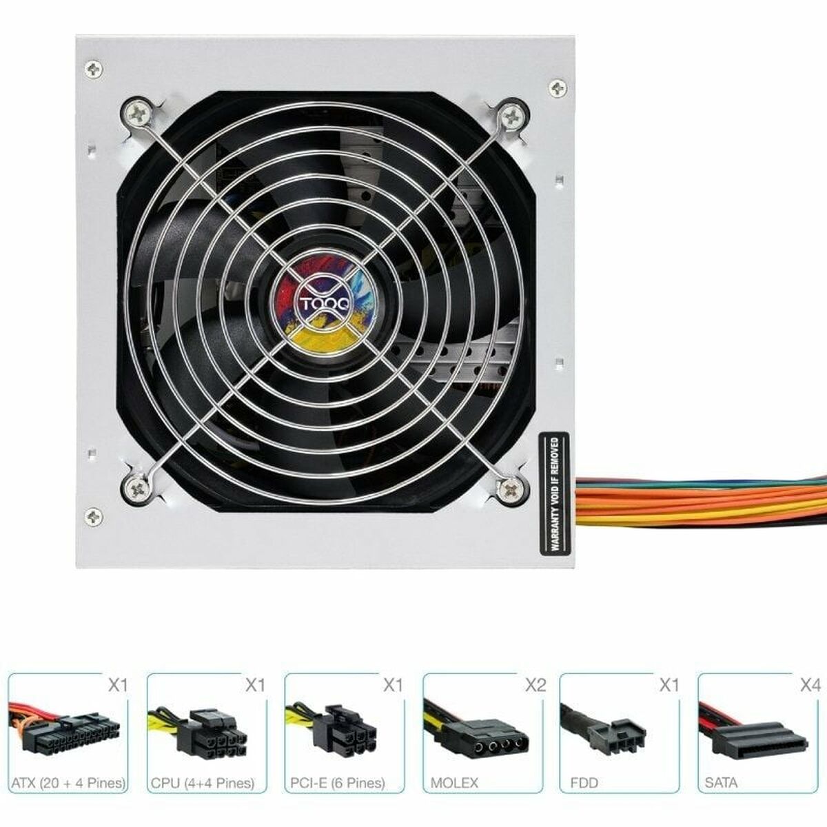 Bloc d’Alimentation TooQ TQAPOLO-550SP ATX 550 W