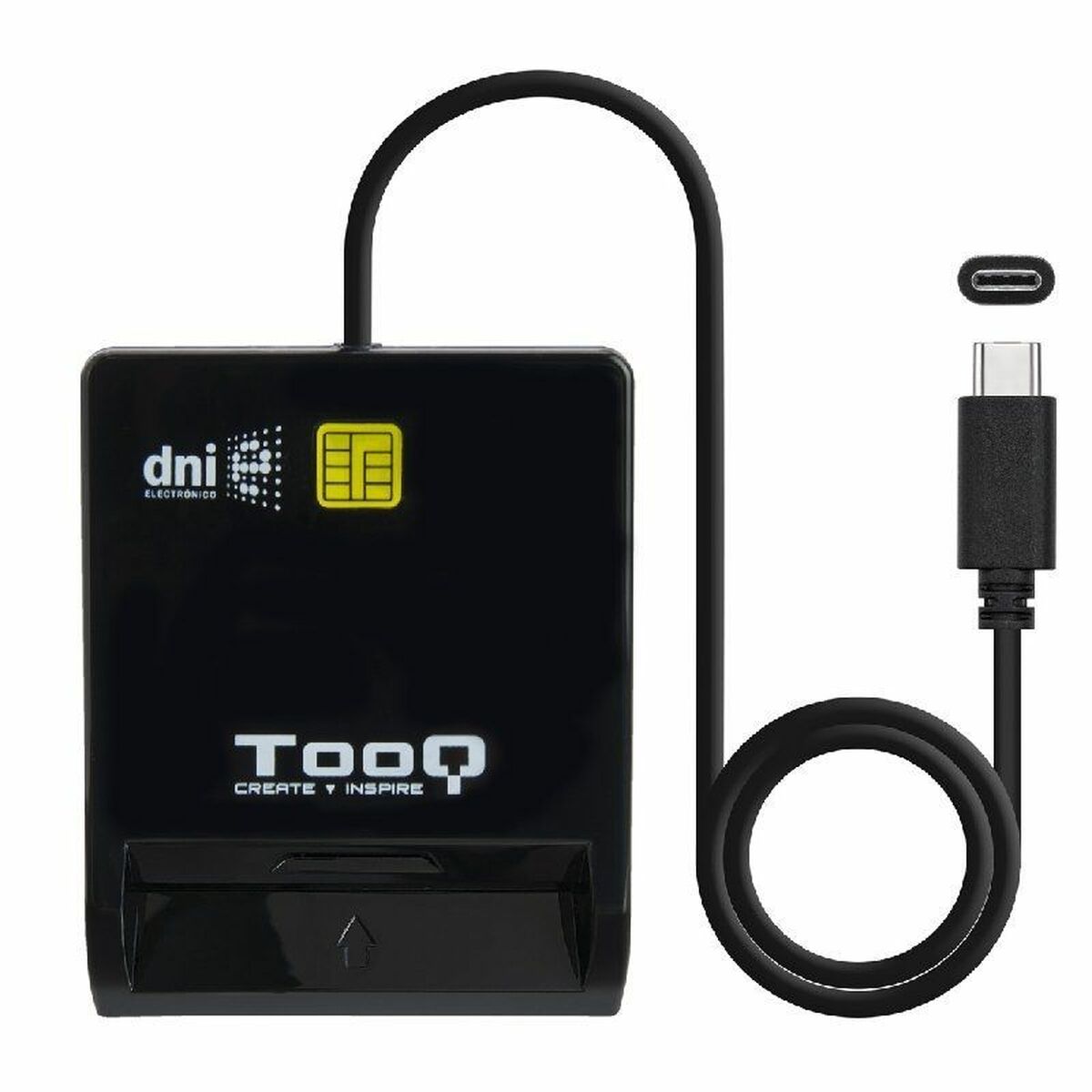 Lecteur de Cartes Intelligentes TooQ TQR-211B Noir