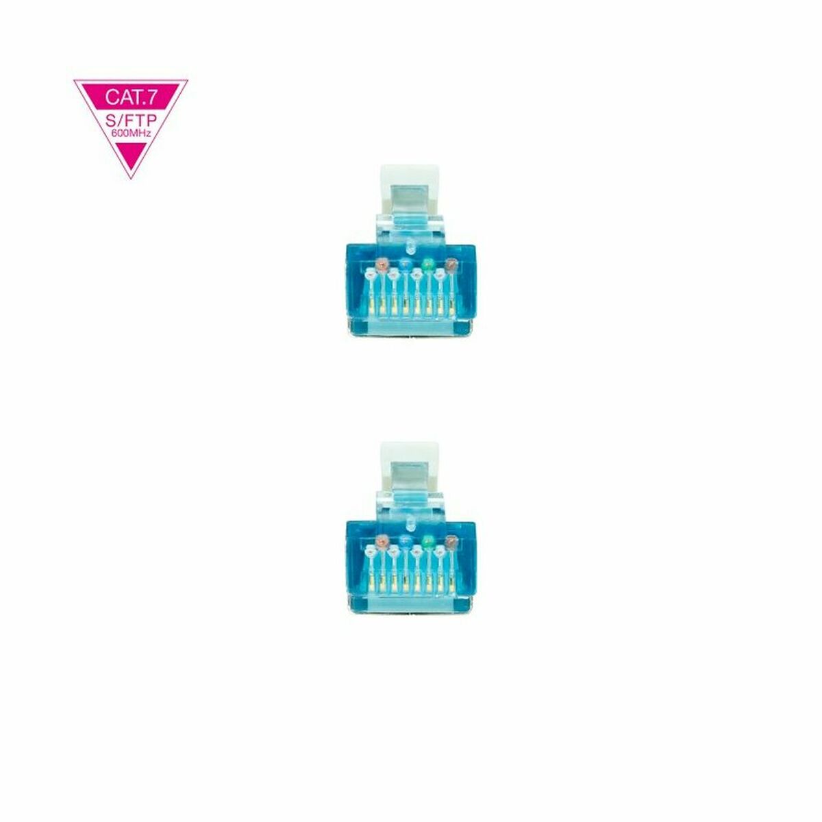 Câble Réseau Rigide FTP 7ème Catégorie NANOCABLE LSZH/SFTP 3 m Gris