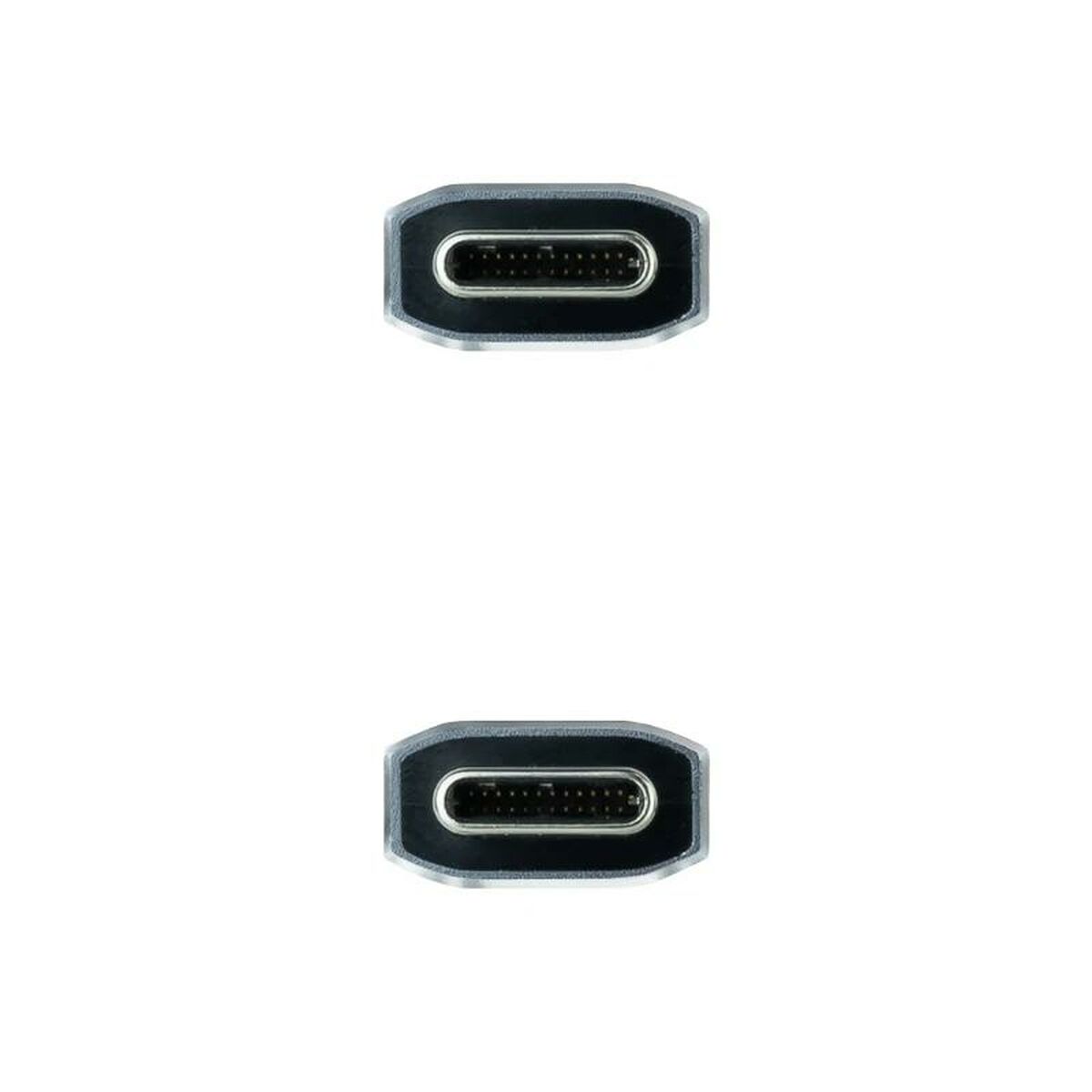 Câble USB-C NANOCABLE 10.01.4101-COMB Vert 1 m (1 Unité)