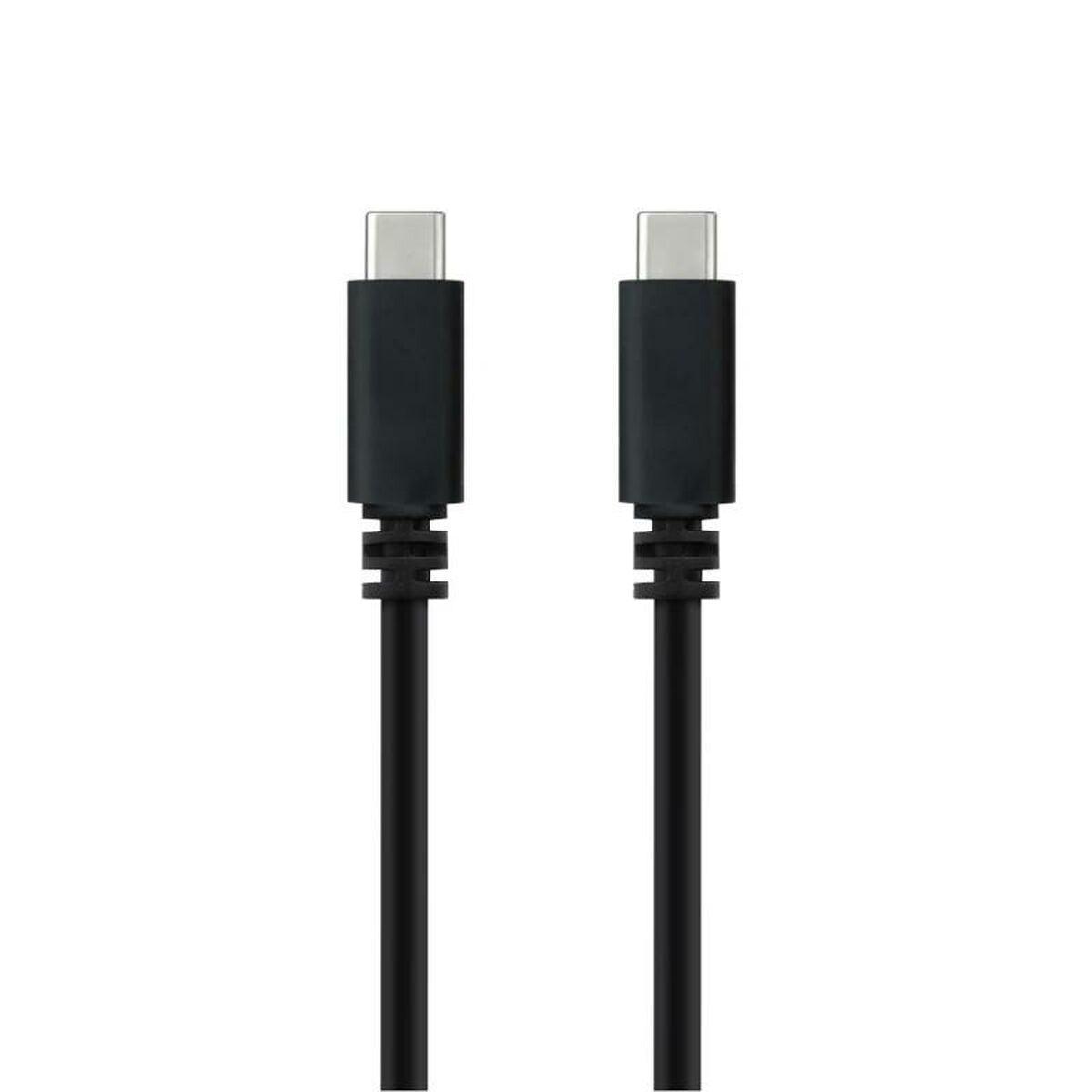Câble USB-C NANOCABLE 10.01.2301-L150 Noir 1,5 m