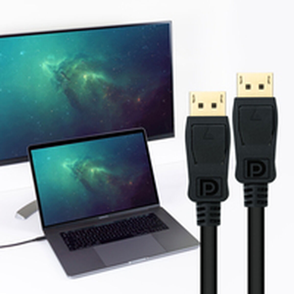 Câble DisplayPort NANOCABLE 10.15.2600 Noir 50 cm