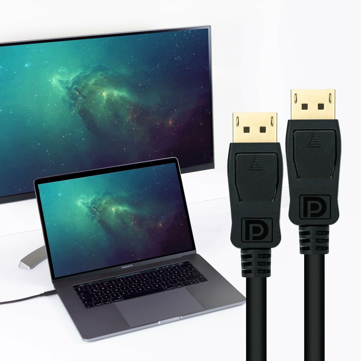 Câble DisplayPort NANOCABLE 10.15.2600 Noir 50 cm