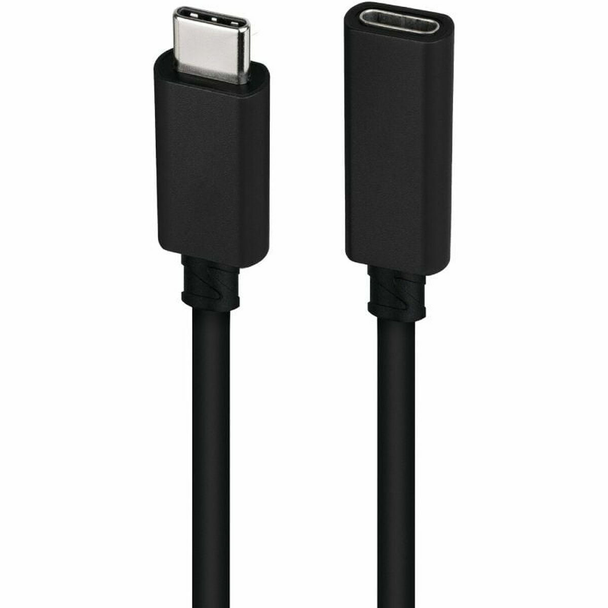Câble USB NANOCABLE USB 3.2 GEN2x2 Noir