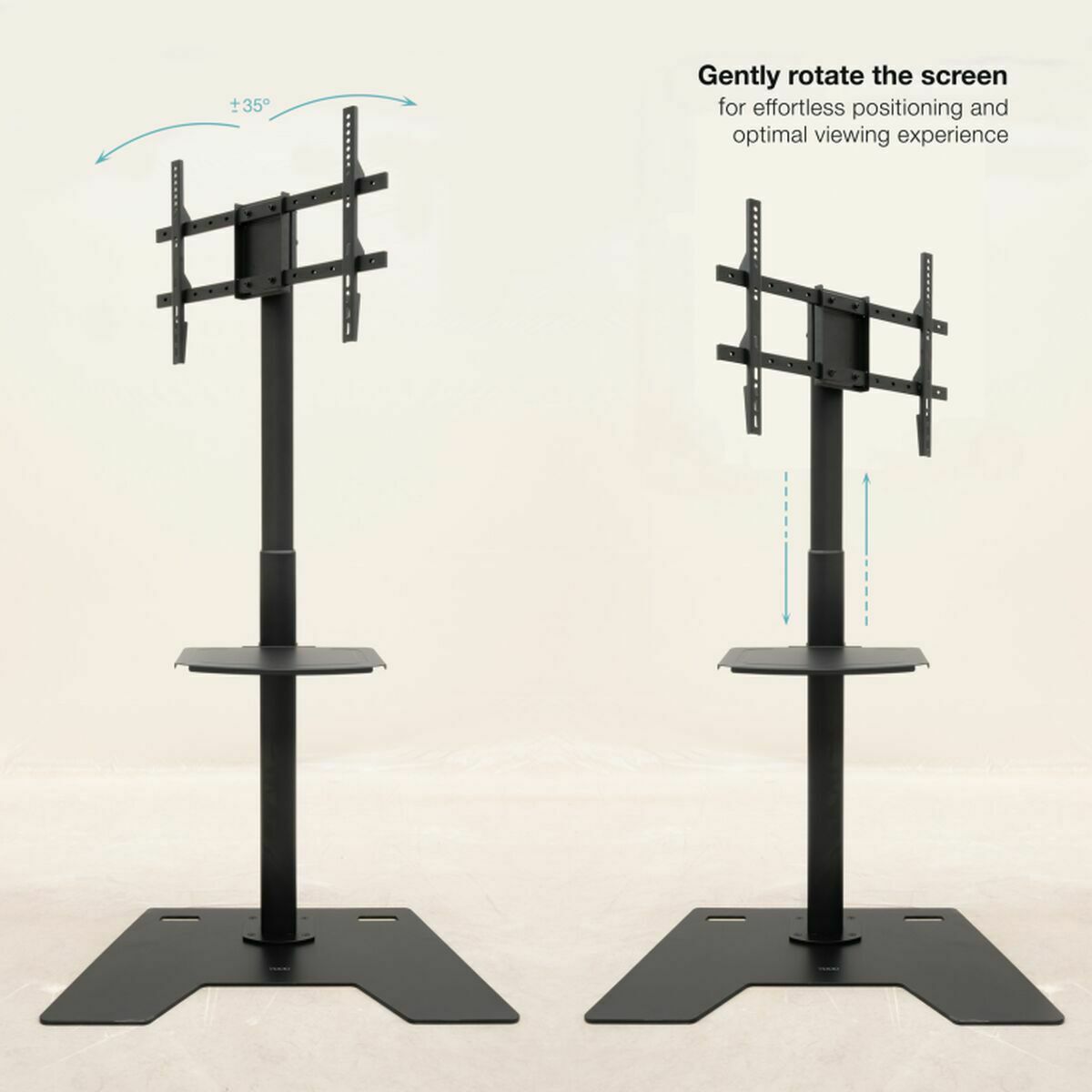 Support de TV TooQ FS2284M-B 70" 70 Kg