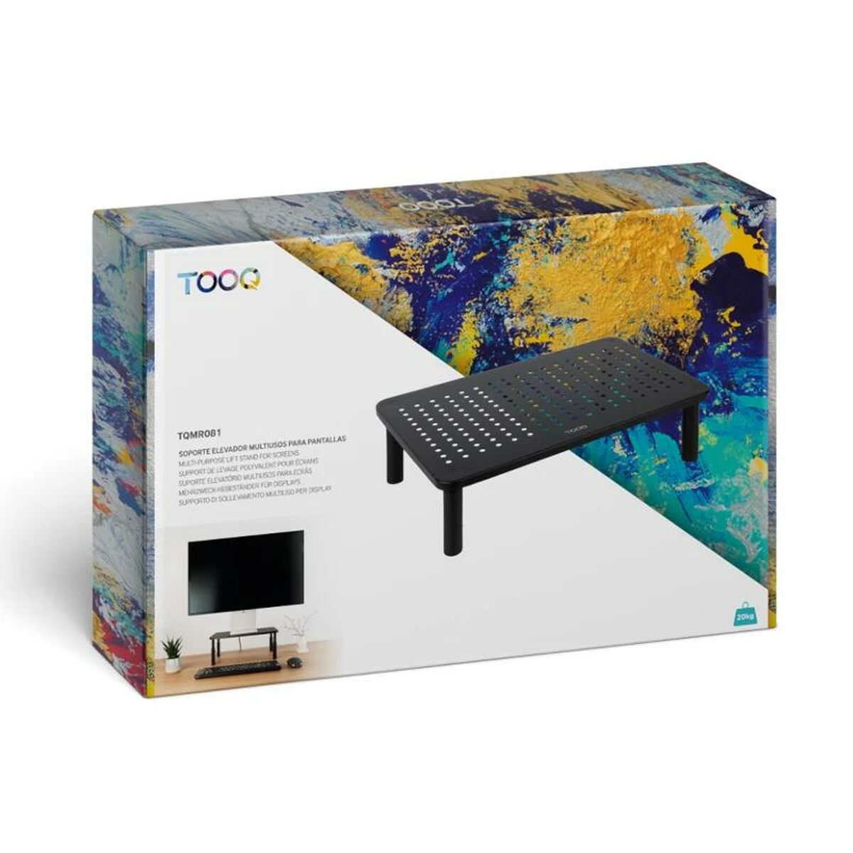 Support de table d'écran TooQ TQMR081 20 kg