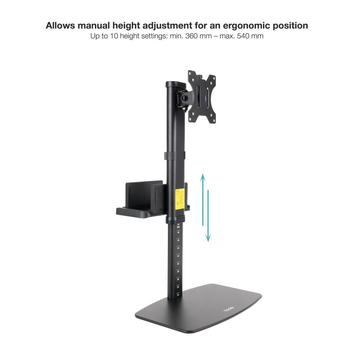 Écran TooQ DB1128TN-B 17" 6 Kg