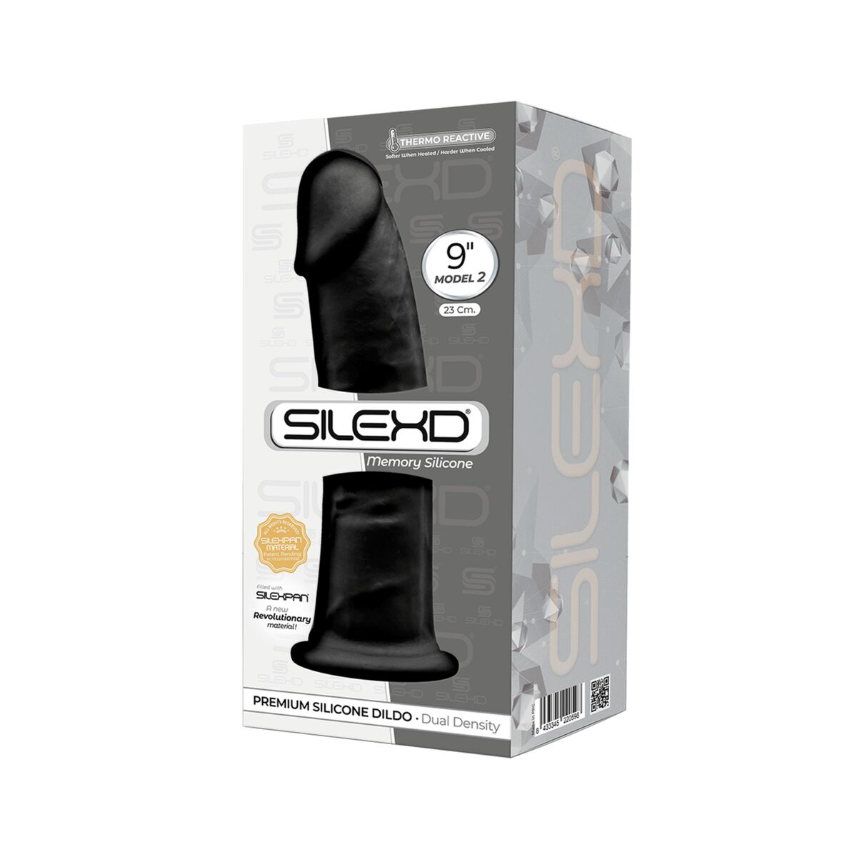 Gode réaliste Silexd Noir