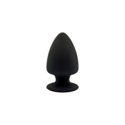 Plug Anal Silexd Noir Silicone XS