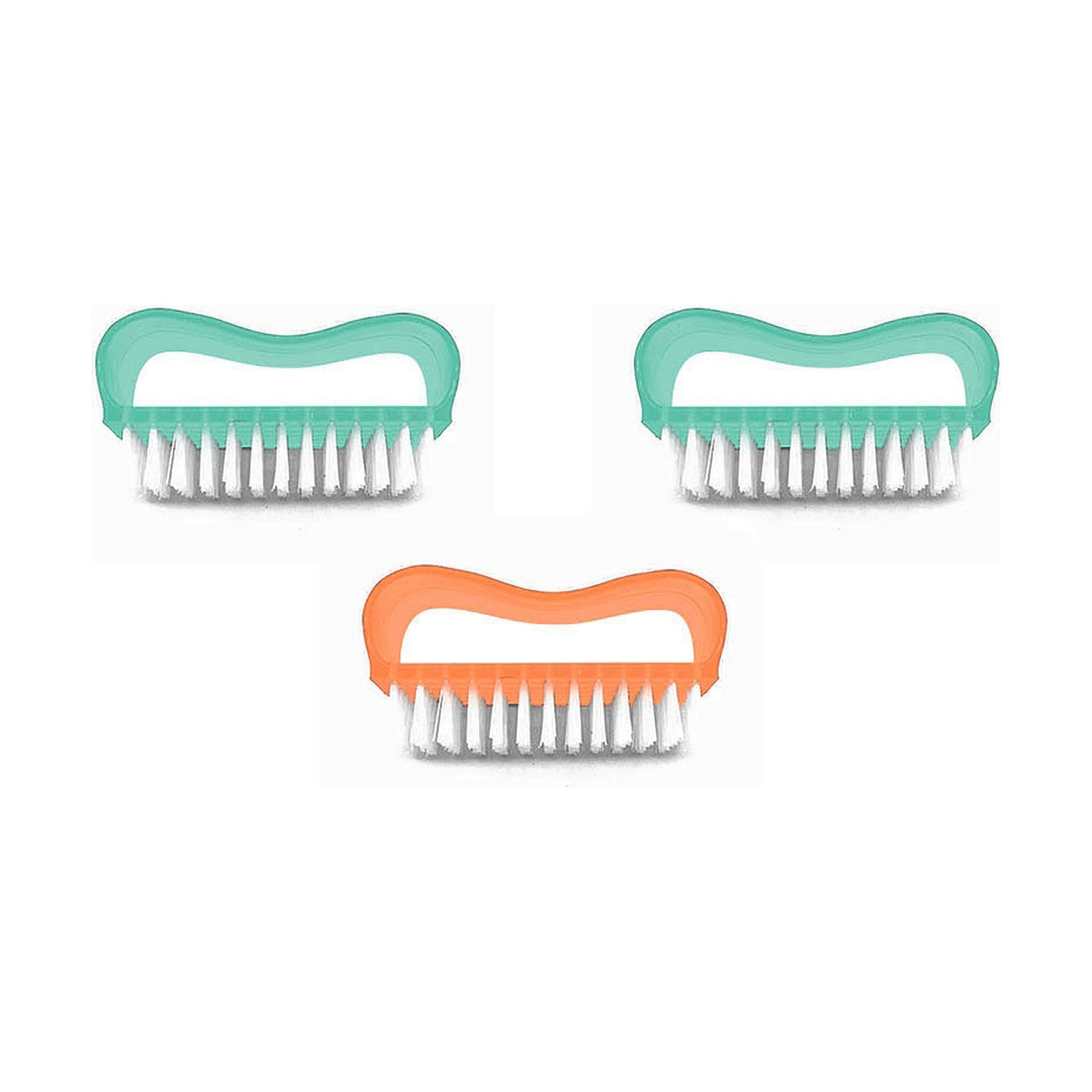 Ensemble de brosses Plastique 8 cm (3 Pièces) (3 Unités)