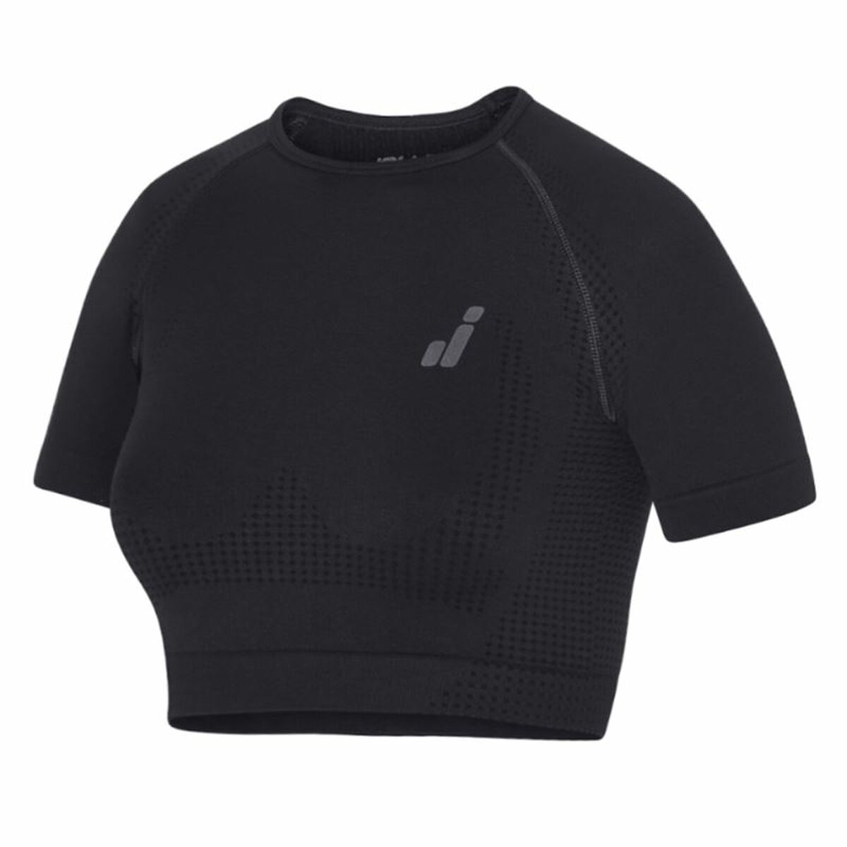 Haut de Sport pour Femme Joluvi Ana Crop Noir (S)