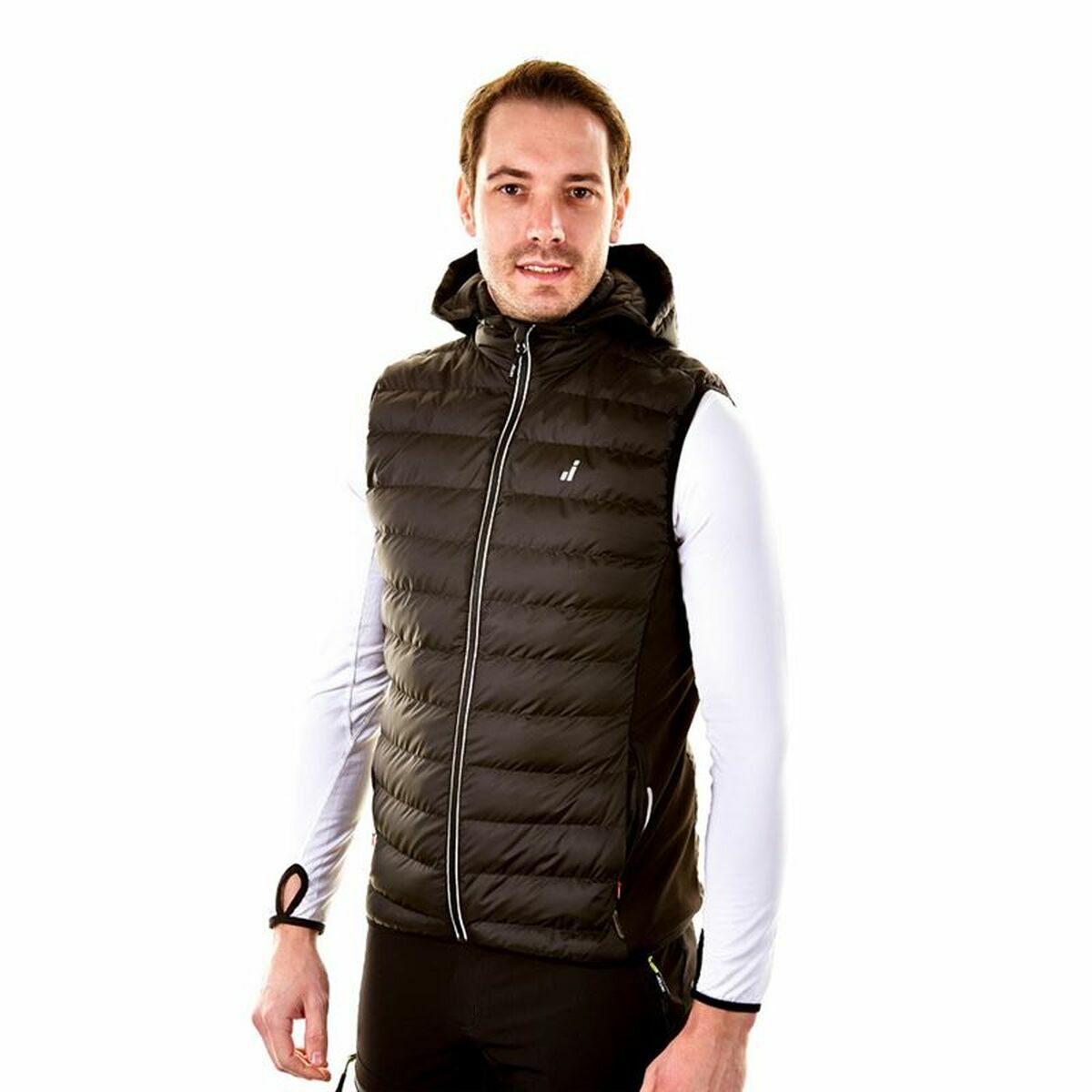 Gilet Rembourré pour Hommes Joluvi Gravity Noir