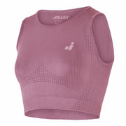 Soutien-gorge de Sport Joluvi Ana Tir Violet