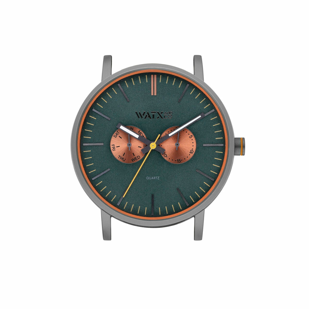 Montre Unisexe Watx & Colors WXCA2741 Vert Gris (Ø 44 mm)