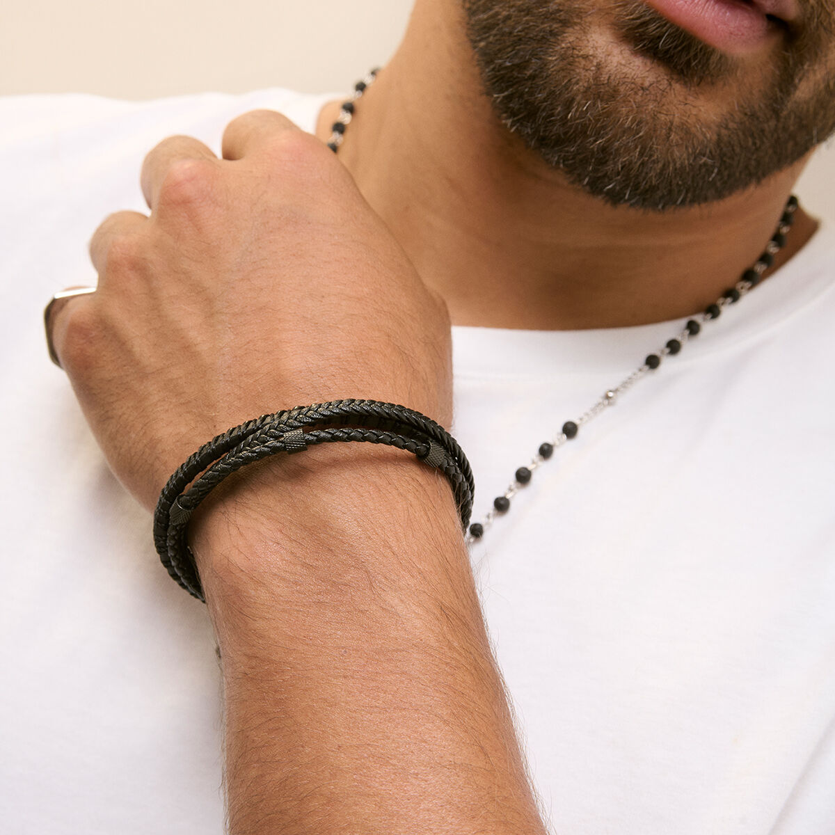 Bracelet Homme Radiant RH000314 Noir