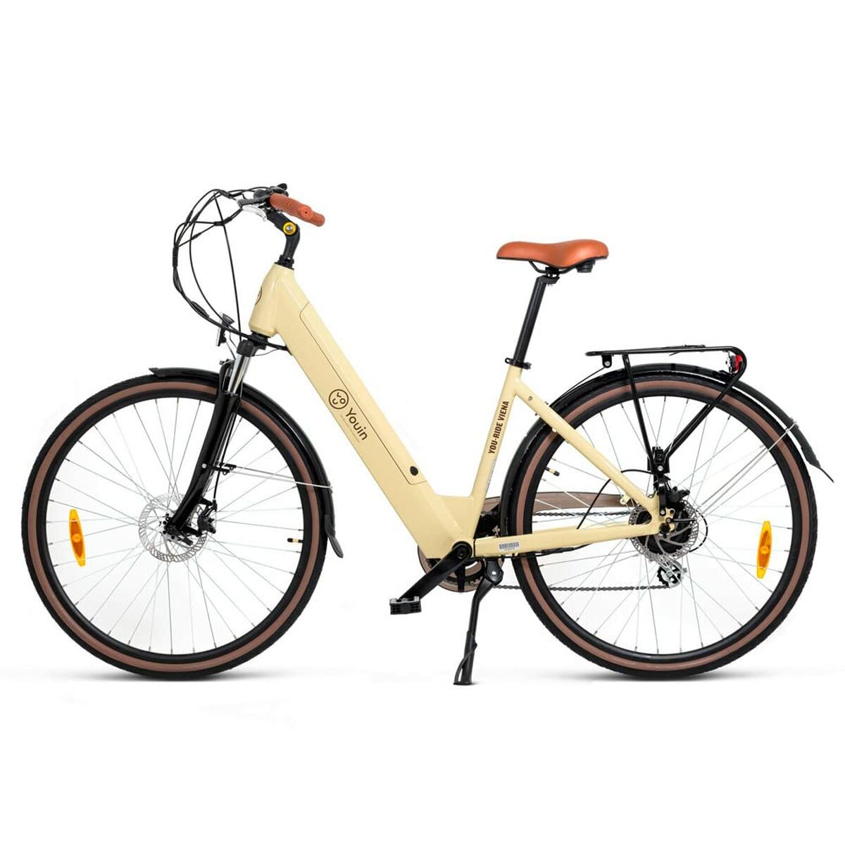 Vélo Électrique Youin BK2128C Crème 28" 250 W