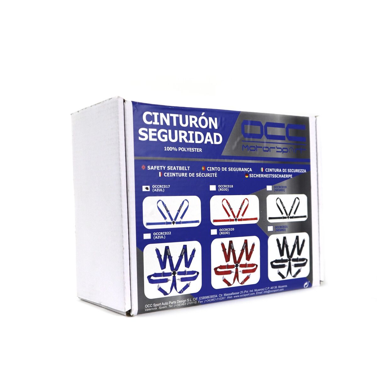 Harnais à 4 points OCC Motorsport OCCRC018