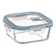 Boîte à lunch Ovenza Carré Transparent Verre Borosilicaté 1,2 L