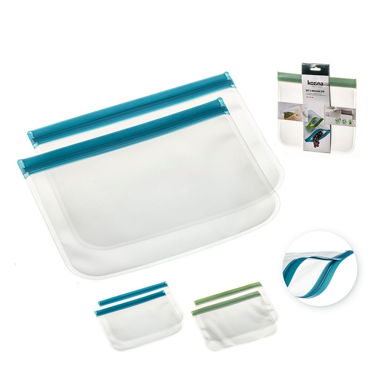 Porte-Goûters Kozina 23 x 21 cm 2 Unités