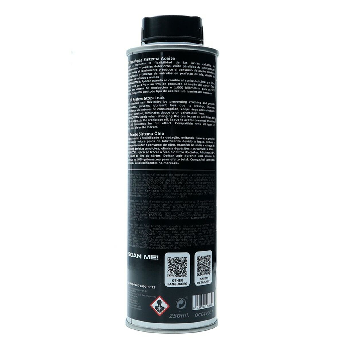 Additif pour l'huile de moteur OCC Motorsport OCC49007 250 ml