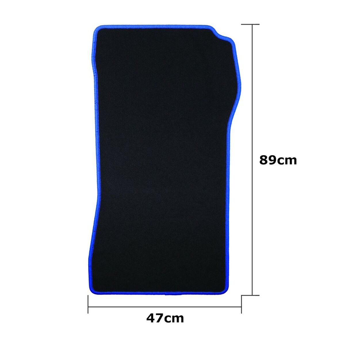 Set de tapis de voitures OCC Motorsport OCCMC0058BL Noir Mercedes W203 Clase C Sedan-CLC 5 Pièces