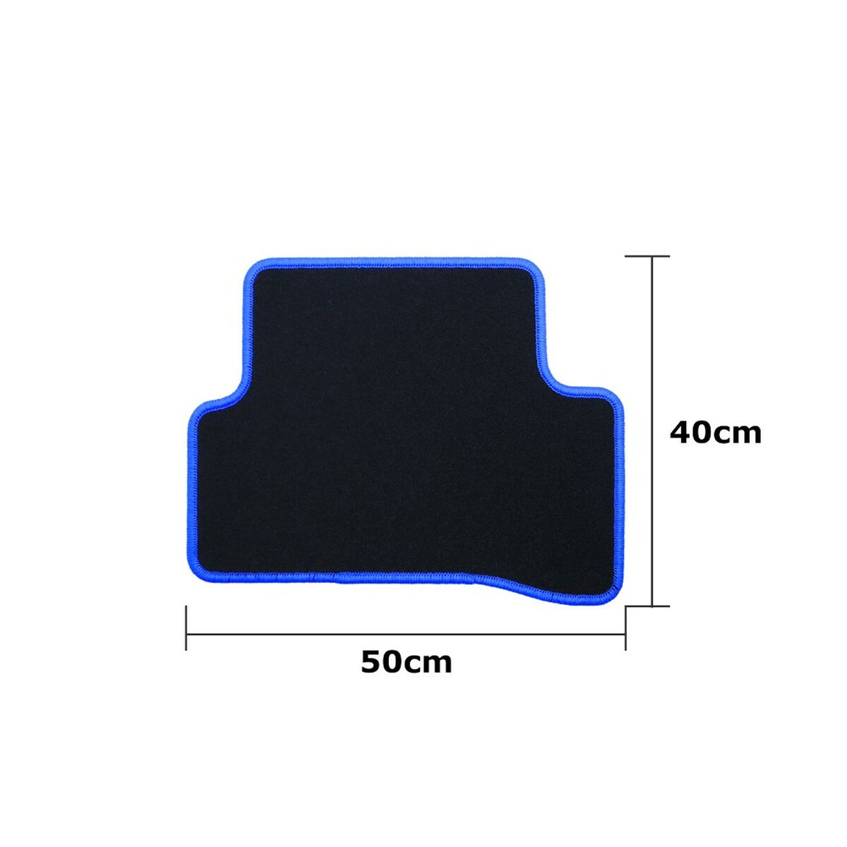 Set de tapis de voitures OCC Motorsport OCCMC0058BL Noir Mercedes W203 Clase C Sedan-CLC 5 Pièces