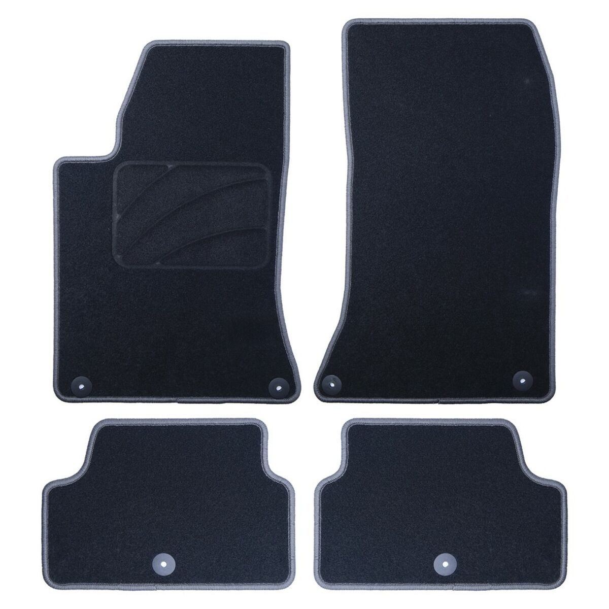 Set de tapis de voitures OCC Motorsport OCCIF0003GD Gris foncé Infinity Q30 5 Pièces