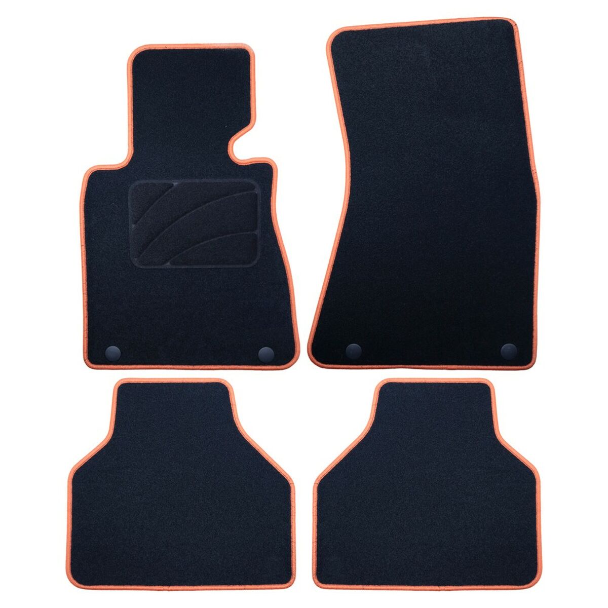 Set de tapis de voitures OCC Motorsport OCCBW0015YE Bmw E65 Serie 7 Corto 5 Pièces