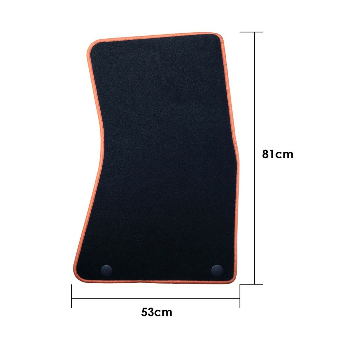 Set de tapis de voitures OCC Motorsport OCCBW0015YE Bmw E65 Serie 7 Corto 5 Pièces