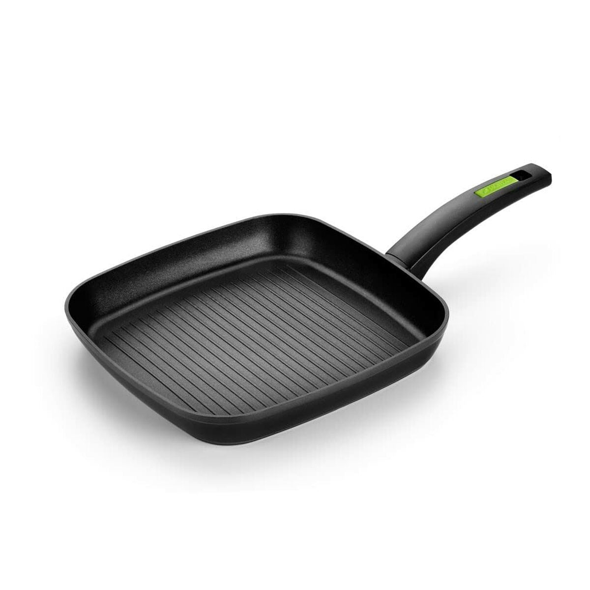 Poêle à Grilller Monix GREEN      28CM Noir Vert Acier inoxydable Bakélite