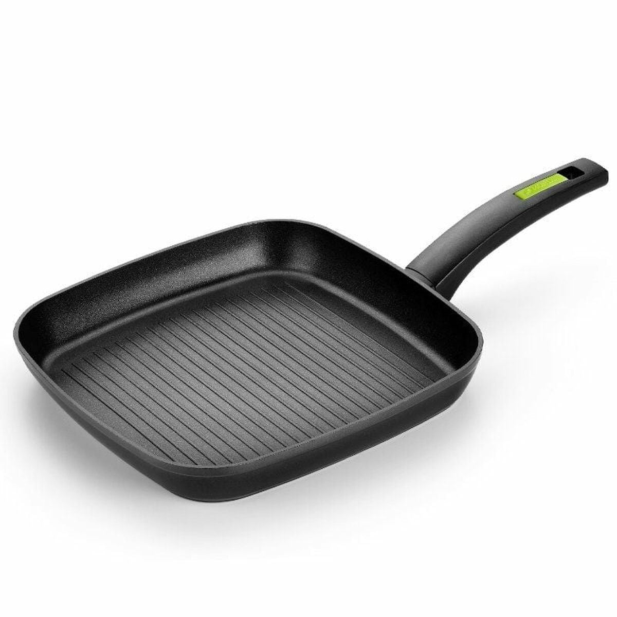 Poêle à Grilller Monix GREEN      28CM Noir Vert Acier inoxydable Bakélite