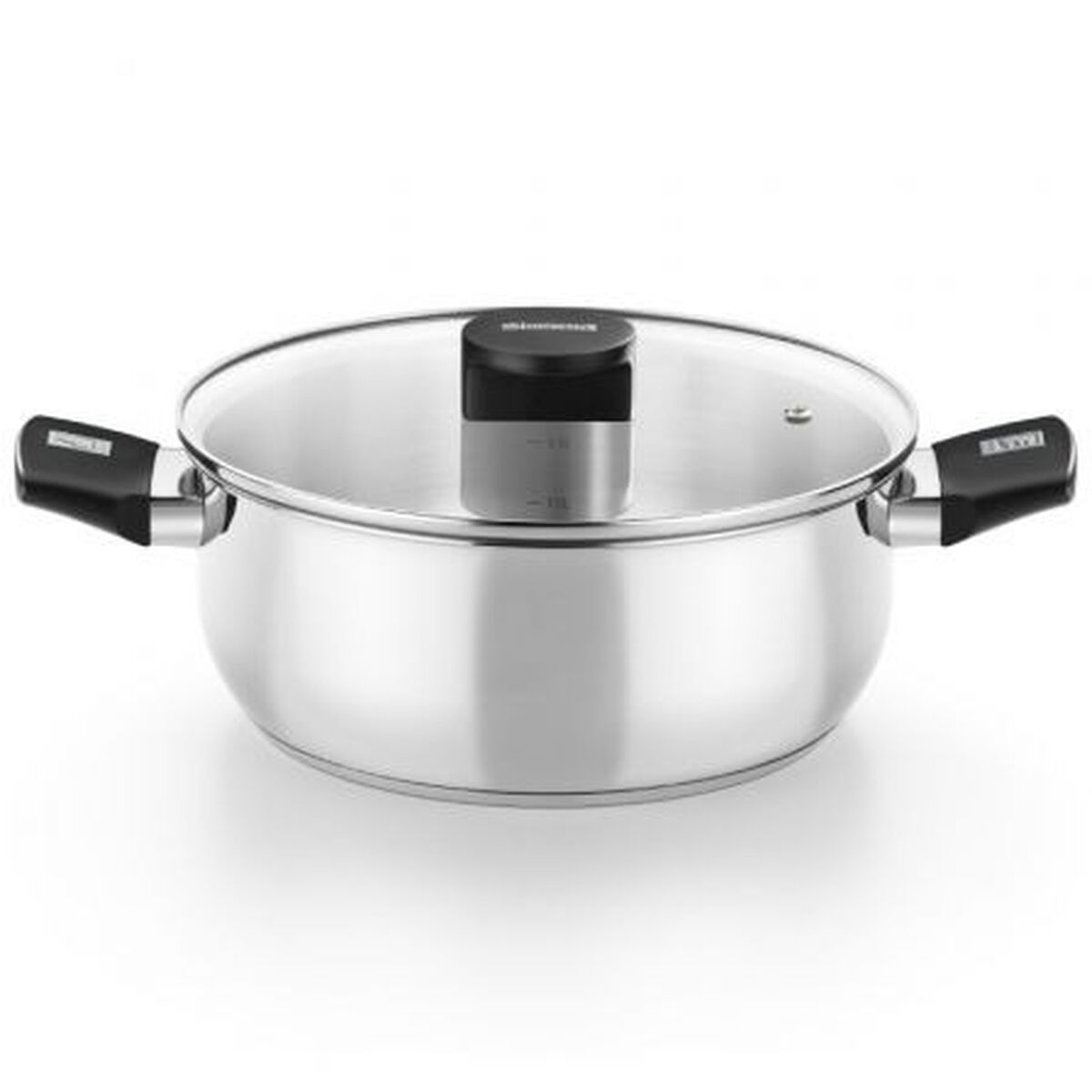 Casserole avec Couvercle Monix M240326 Acier