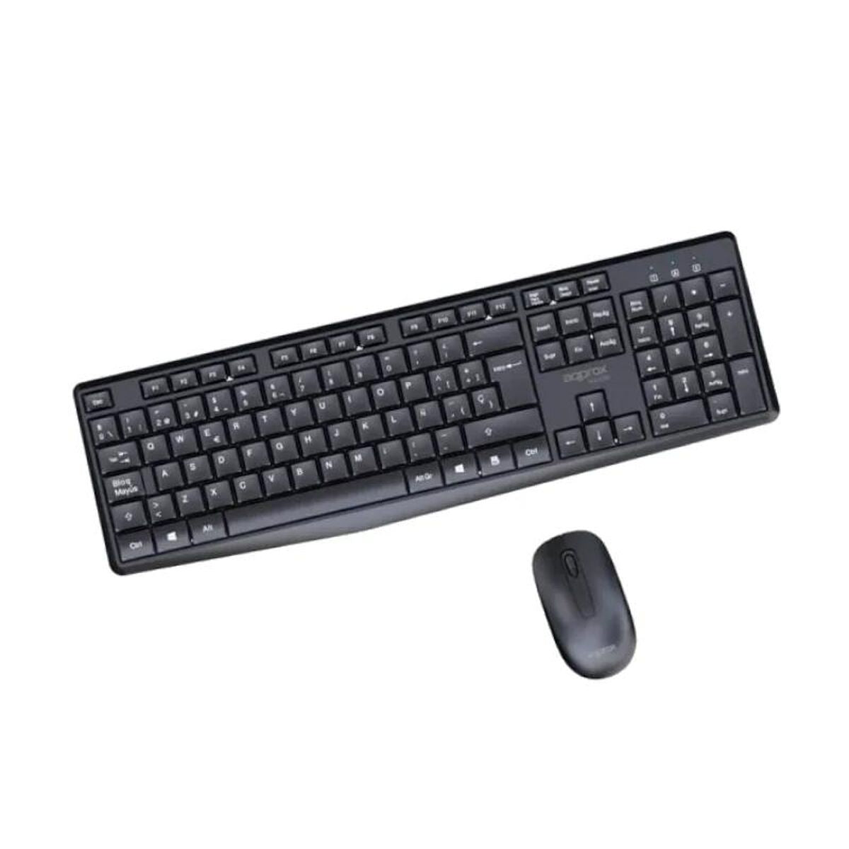 clavier et souris approx! X420B Noir Espagnol Espagnol Qwerty